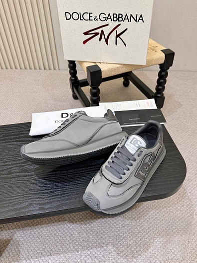 Мужские кроссовки Dolce & Gabbana Cushion - Grey   