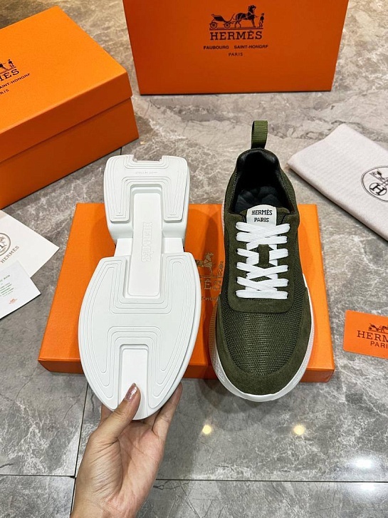 Мужские кроссовки Hermes Drift - Green