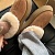 Женские ботинки с мехом UGG Mate Revival - Brown