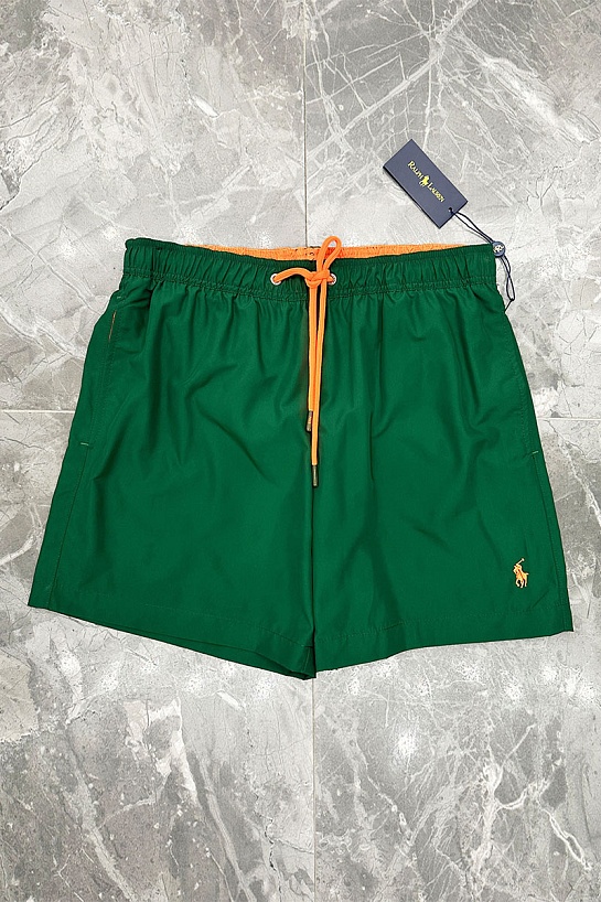 Мужские зелёные шорты Polo Ralph Lauren