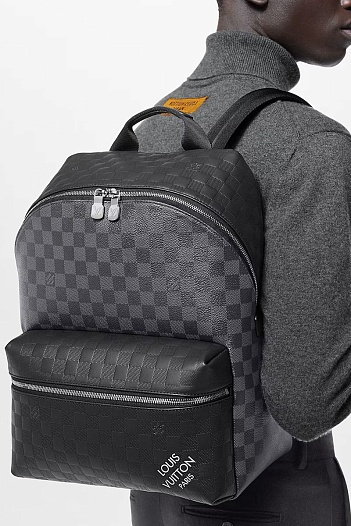 Кожаный рюкзак Louis Vuitton Discovery PM 38x28 см   