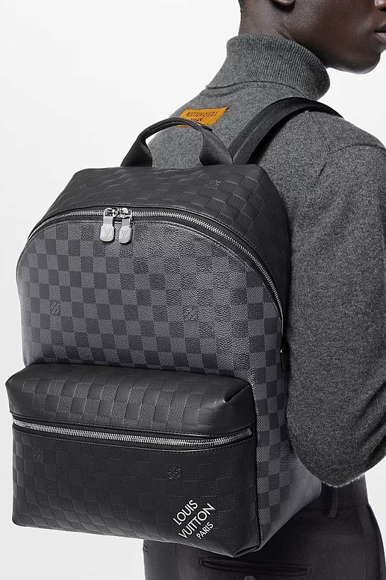 Кожаный рюкзак Louis Vuitton Discovery PM 38x28 см
