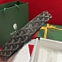 Кожаный ремень Goyard Florida Goyardine premium 