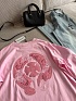 Женская оверсайз футболка Chrome Hearts premium