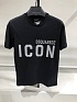 Мужская футболка Dsquared2 "ICON" - Black