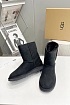 Мужские чёрные ботинки UGG Classic