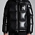 Пуховик чёрного цвета Moncler Montbeliard