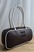 Кожаная сумка тоут MIU MIU Beau 29x14 см - Brown