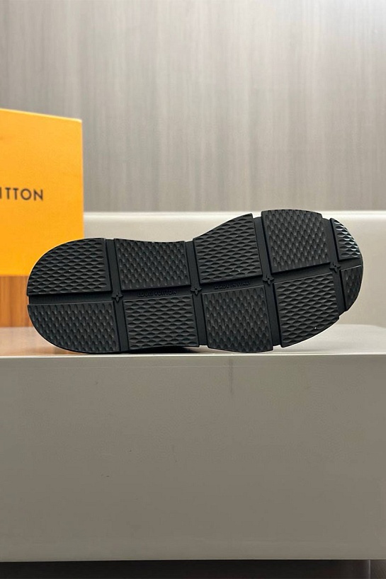 Кожаные кроссовки Louis Vuitton Premium - Black