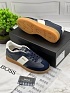 Кожаные кроссовки Hugo Boss Brandon Tenn - Navy