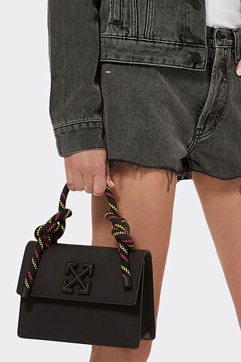 Женская кожаная сумка Off-White 1.4 Jitney 21.5x15 см (3 расцветки)   