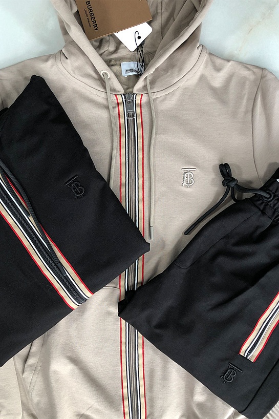 Мужские штаны Burberry TB - Black