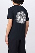 Мужская тёмно-синяя футболка Stone Island logo-print