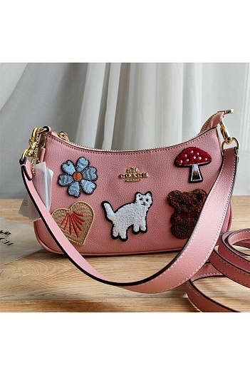 Сумка Coach Teri creature patches 24x13 см   
