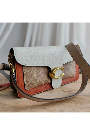 Кожаная сумка Coach Tabby 27x15 см (2 расцветки)   
