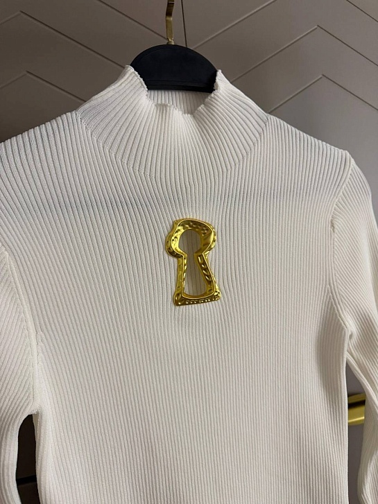 Женский лонгслив Schiaparelli Premium - White