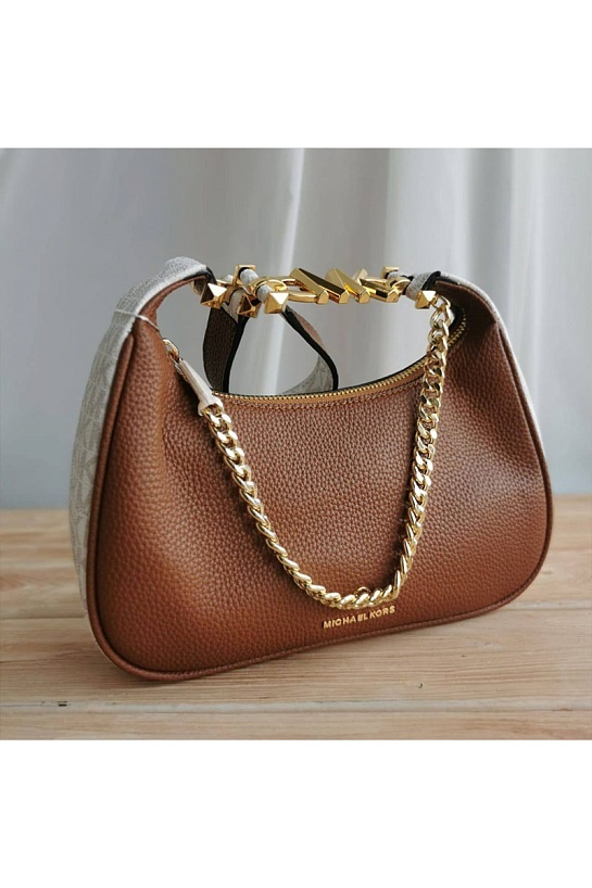 Кожаная сумка Michael Kors Piper Small Pouchette 25x17 см (2 расцветки)