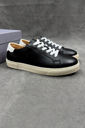 Мужские кожаные кроссовки Brunello Cucinelli   