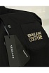 Классическая рубашка Versace Jeans Couture embroidered logo - Black