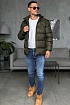 Зелёная куртка Hugo Boss со съёмным капюшоном