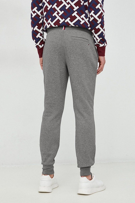 Серые спортивные штаны Tommy Hilfiger essential monogram