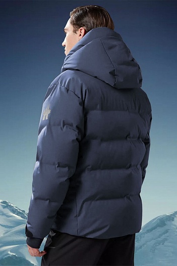 Мужской пуховик Moncler Grenoble Fellberg - Navy   