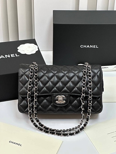 Женская кожаная сумка Chanel Timeless Premium  25x13x7 см   