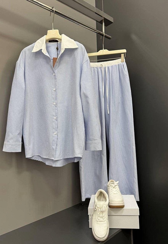 Женские костюм в полоску Loro Piana premium