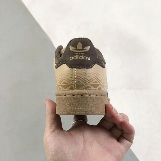 Кроссовки Adidas Superstar "Magic Beige Tribal"   