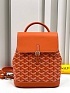 Женский рюкзак Goyard Alpin Mini Premium 23x19x9.5 см - Orange