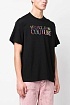 Мужская чёрная футболка Versace Jeans Couture