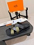 Кожаные шлёпанцы Hermes Kazimir 