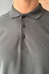 Тёмно-зелёное мужское поло Emporio Armani 7