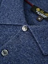 Синее поло с длинным рукавом Loro Piana premium
