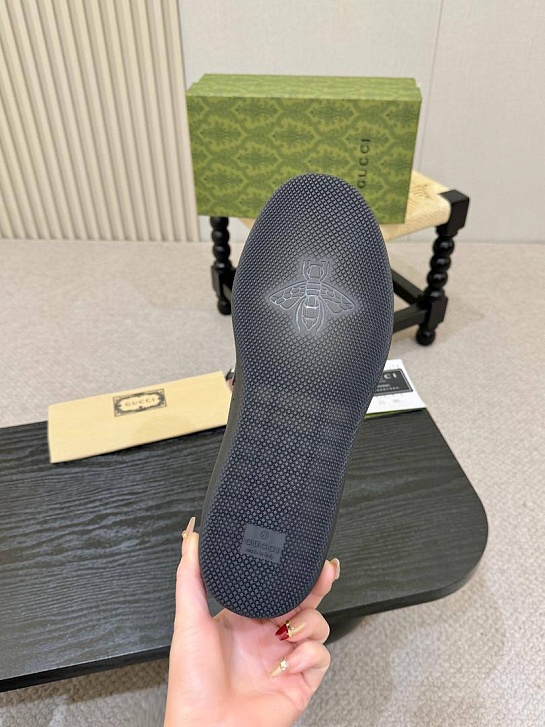 Мужские кроссовки Gucci G75 - Grey