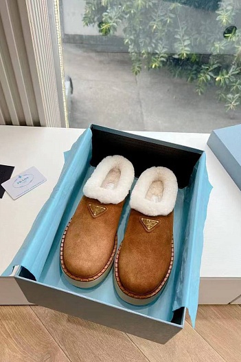 Женские ботинки сабо Prada   