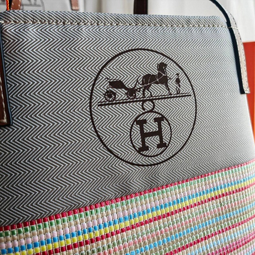 Сумка лукошко Hermes 22x25 см   