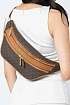 Женская кожаная сумка Michael Kors Kenly Small Crossbody 33x16 см