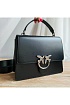 Кожаная сумка Love 25x18 см - Black (2 расцветки)