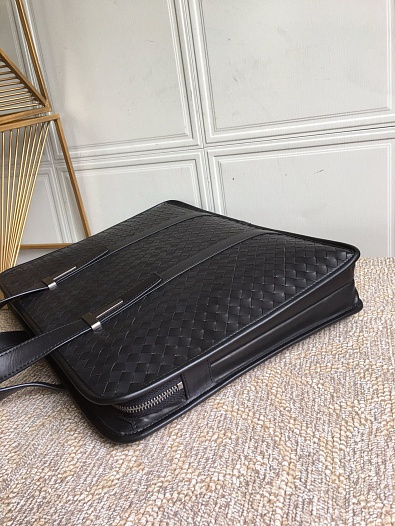 Кожаный портфель Bottega Veneta Premium 40x31x6 см   
