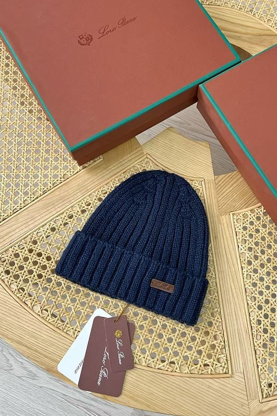 Мужская шапка Loro Piana Niseko Premium - Blue