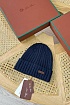 Мужская шапка Loro Piana Niseko Premium - Blue