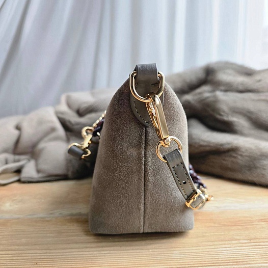 Замшевая сумка MIU MIU 22x14 см   