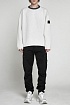Мужские джоггеры чёрного цвета Stone Island compass-patch