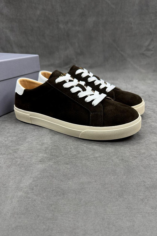 Мужские замшевые кроссовки Brunello Cucinelli