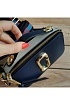 Кожаная сумка Marc Jacobs 25x16 см - Navy
