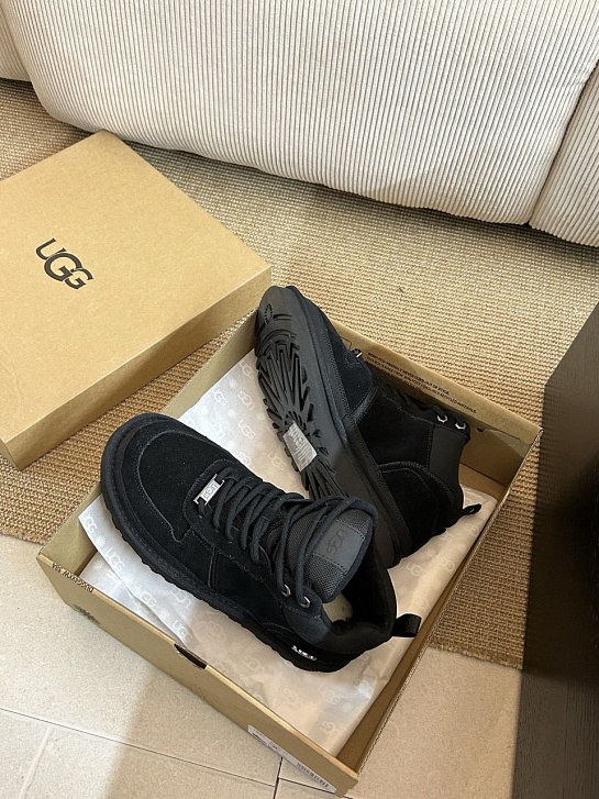 Ботинки с мехом UGG Highland Hi Heritage - Black