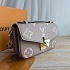 Кожаная сумка Louis Vuitton Pochette Mini 19x10 см - Beige