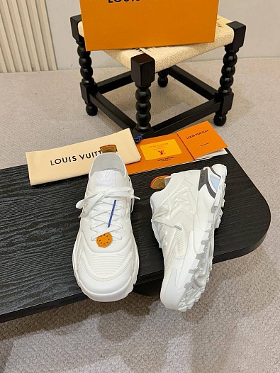 Мужские кроссовки Louis Vuitton Runner Tatic - White   
