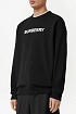 Мужской чёрный свитшот Burberry logo-print